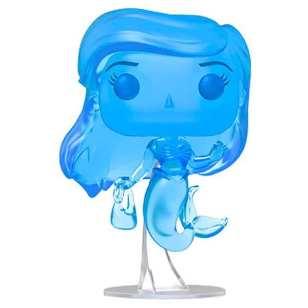 Funko Pop Disney Lille Havfrue Ariel With Bag Exclusive Blå