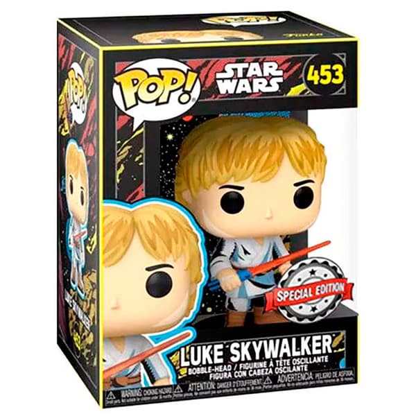 Funko Pop Star Wars Retro Series Luke Skywalker Exclusive Søvfarvet