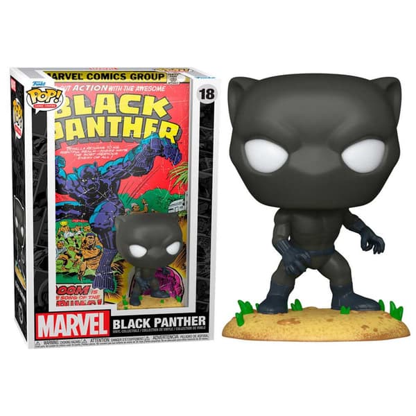 Funko Pop Comic Cover Marvel Black Panther Monivärinen