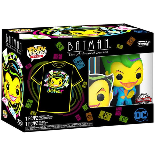 Funko Pop And Tee Dc Comics Batman Joker Exclusive Flerfärgad M