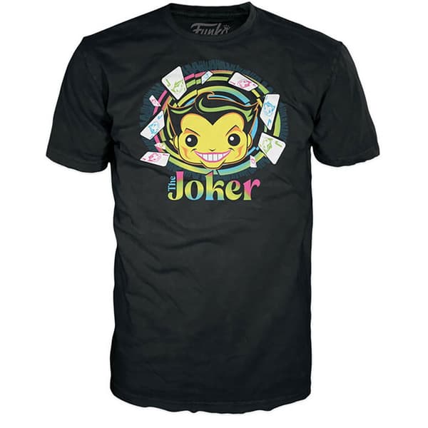 Funko Pop And Tee Dc Comics Batman Joker Exclusive Flerfärgad M