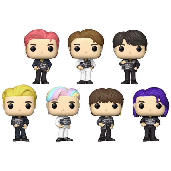 Funko Pop Bts Butter Exclusive Guld