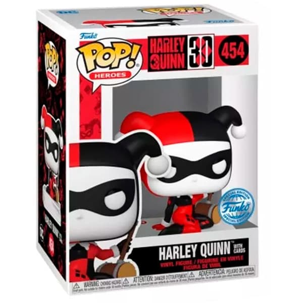 Funko Pop Dc Comics Harley Quinn Exclusive Punainen