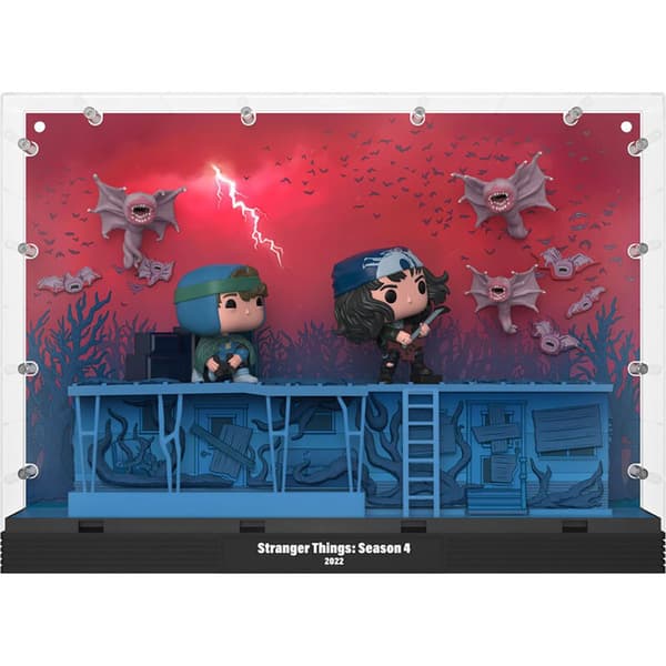 Funko Pop Moments Deluxe Stranger Things Pahse Three Gylden