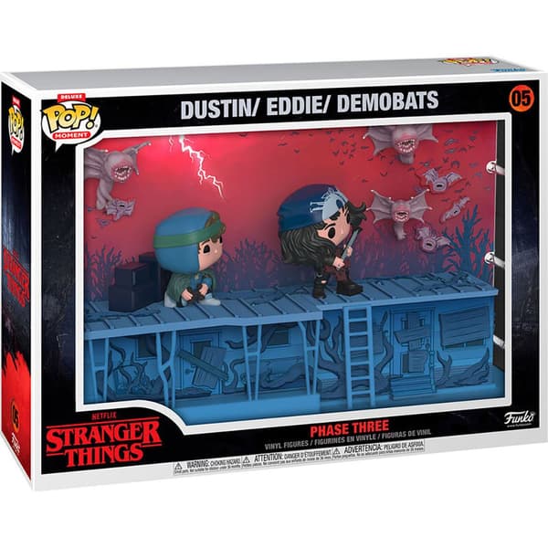 Funko Pop Moments Deluxe Stranger Things Pahse Three Gylden