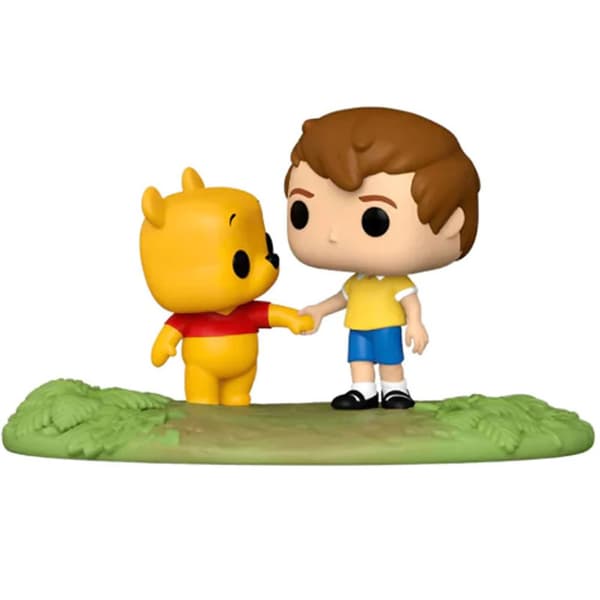Funko Pop Moments Disney Winnie The Pooh Christopher Robin With Pooh Exclusive Keltainen