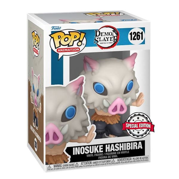 Funko Pop Demon Slayer Kimetsu No Yaiba Inosuke Hashibira Exclusive Flerfarvet