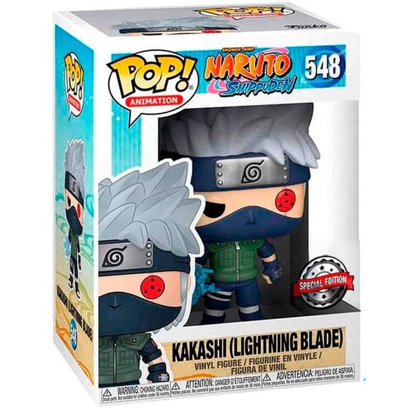 Funko Pop Naruto Shippuden Kakashi Lightning Blade Exclusive Flerfarvet