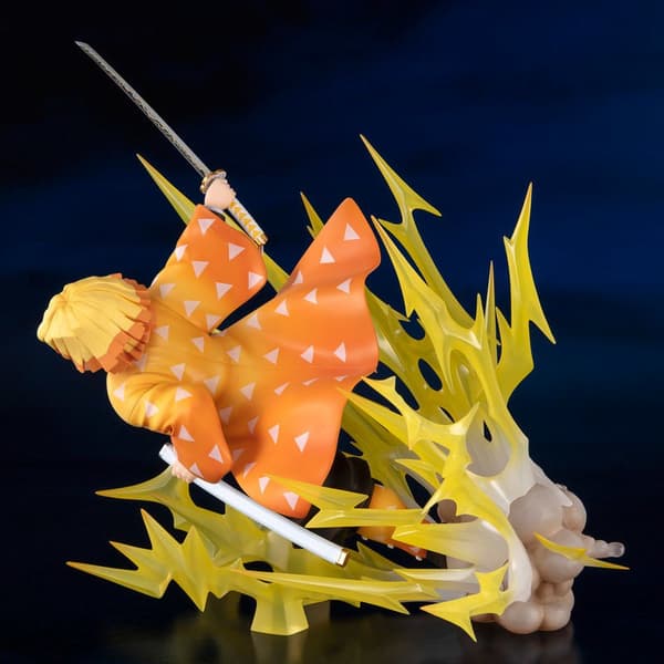 Tamashi Nations Figur Agatsuma Zenitsu Breath Of Thunder 21 Cm Flerfärgad