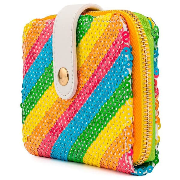 Disney Pung Loungefly Mickey Minnie Rainbow Flerfarvet