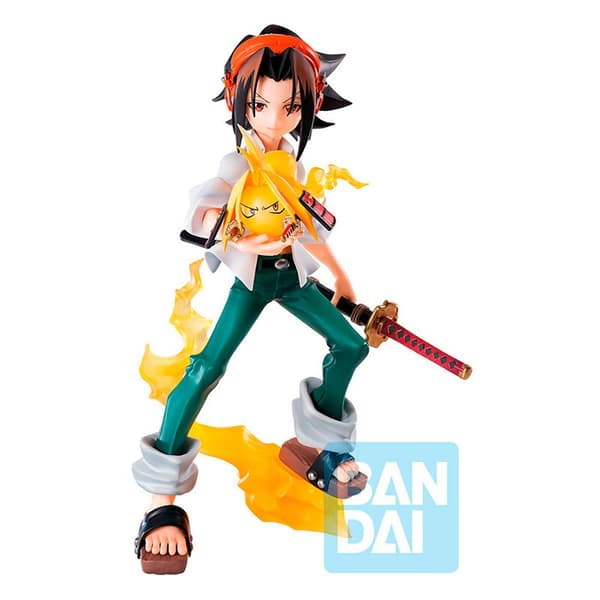 Banpresto Asakura Shaman King Ichibansho Yoh 15 Cm Flerfarvet