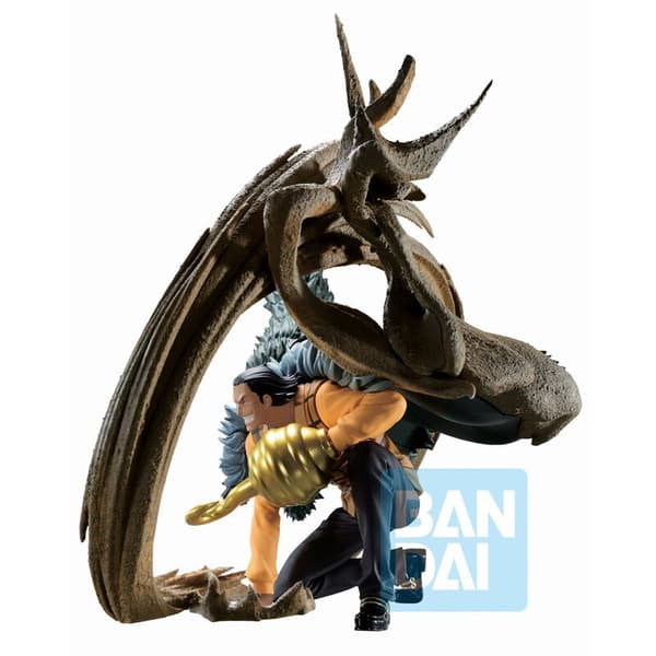 Banpresto Ichibansho Crocodrile Duel Memories One Piece 7.5 Cm Flerfarvet