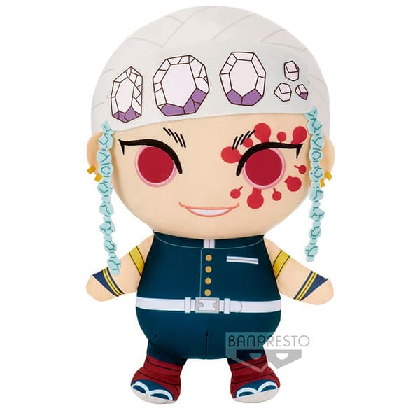 Banpresto Kimetsu No Yaiba Teddy Tengen Uzui 32 Cm Kultainen