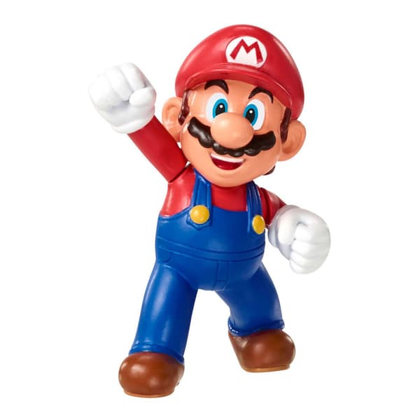 Jakks Pacific Super Mario Bros Diorama Acorns Plains Oranssi