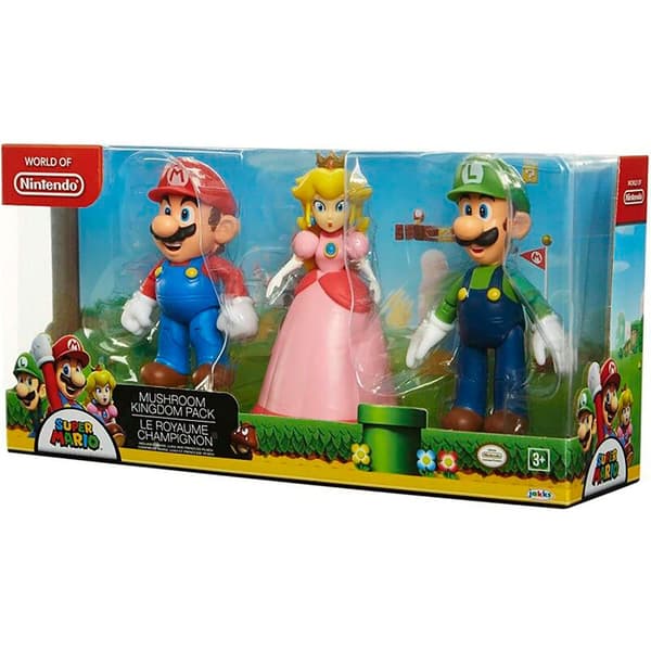 Jakks Pacific Figur Mushroom Kingdom Pack 10 Cm Orange