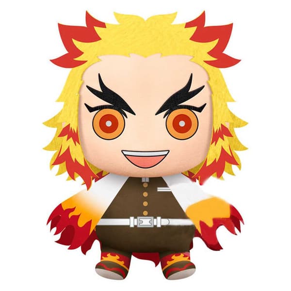 Banpresto Hahmo Kimetsu No Yaiba Demon Slayer Big Plush Kyojuro Rengoku 32 Cm Kultainen