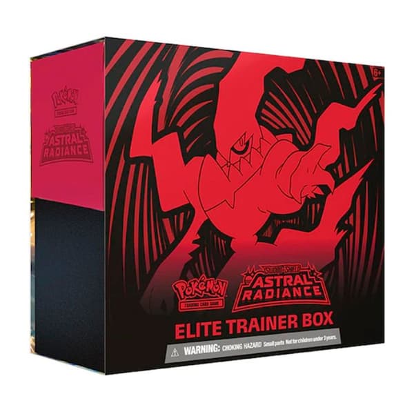 Pokemon Trainer Box Trading Cards Engelska Sword And Shield 10 Astral Radiance Elite Röd