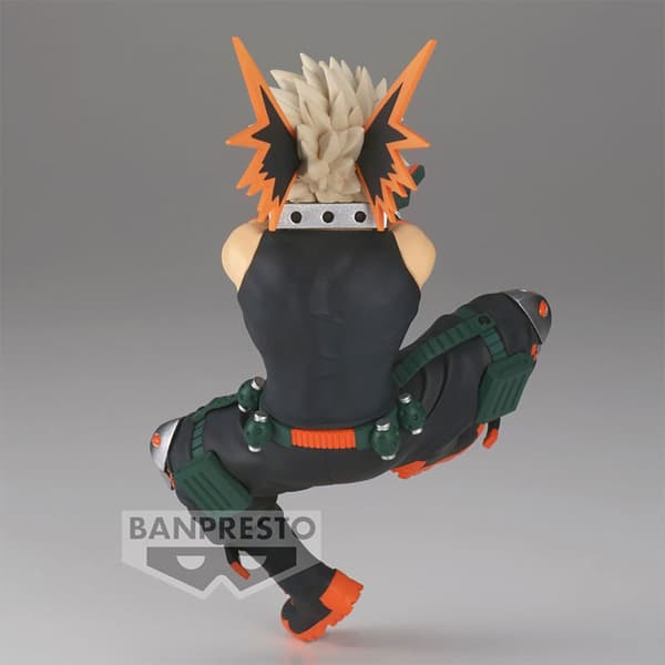 Banpresto Hahmo Katsuki Bakugo Vol30 The Amazing Heroes My Hero Academia 12 Cm Oranssi