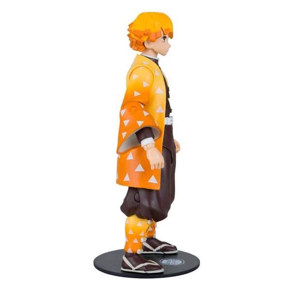 Heo Games Demon Slayer: Kimetsu No Yaiba Action Figure Zenitsu Agatsuma 18 Cm Brun