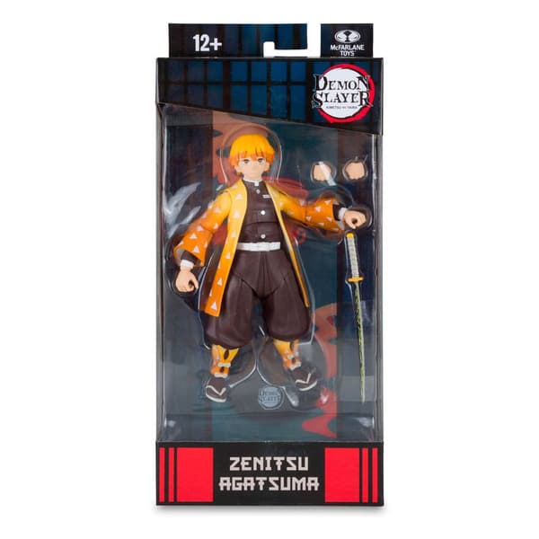 Heo Games Demon Slayer: Kimetsu No Yaiba Action Figure Zenitsu Agatsuma 18 Cm Brun