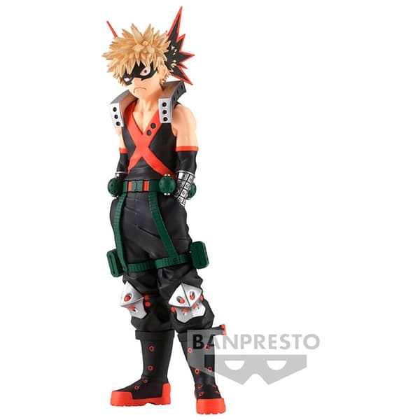 Banpresto Figur Katsuki Bakugo Ii Age Of Heroes My Hero Academia 17 Cm Sort
