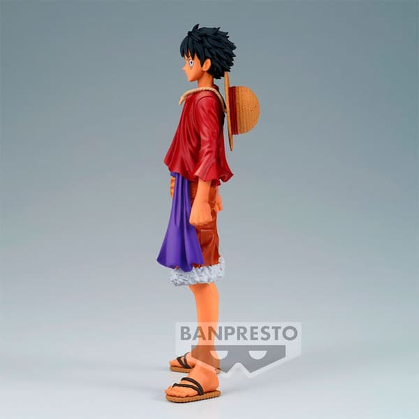 Banpresto Hahmo Monkey D Luffy Wanokuni The Grandline Series One Piece Dxf 16 Cm Oranssi
