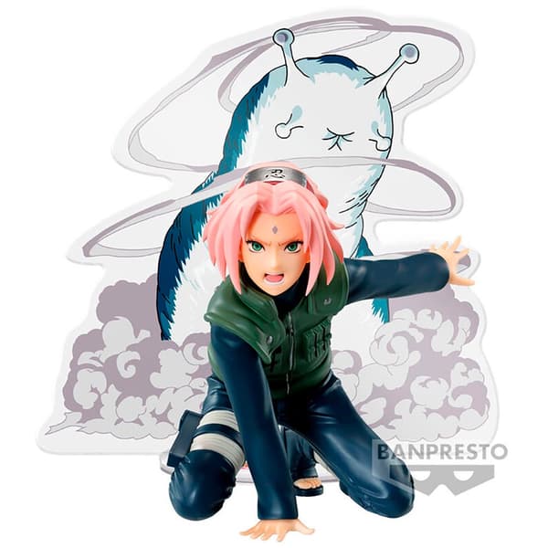 Banpresto Figur Sakura Haruno Panel Spectacle Naruto Shippuden 9 Cm Transparent