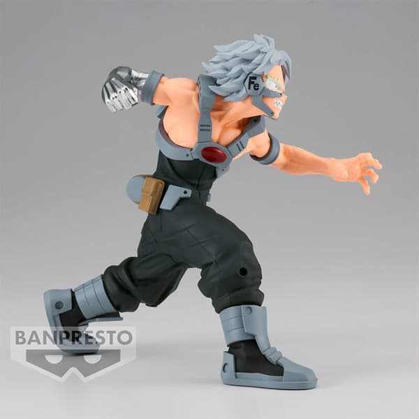 Banpresto Hahmo Tetsutetsu Tetsutetsu Real Steel The Amazing Heroes My Hero Academia 13 Cm Musta