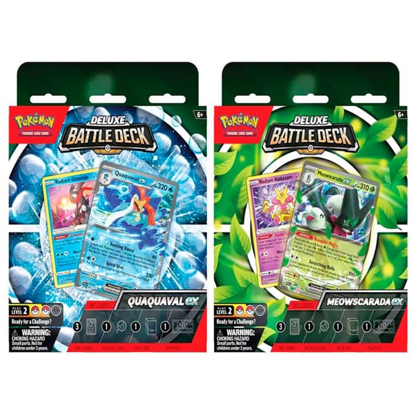 Pokemon Trading Card Game Spansk Pokémon Tcg Mid Battle Deck 2023 1 Enhed Handel Kort Transparent