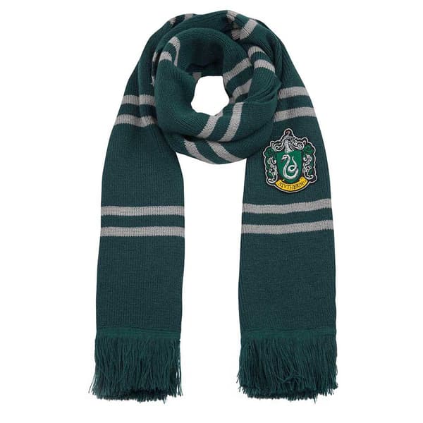 Cinereplicas Halstørklæde Deluxe Harry Potter Slytherin Grøn