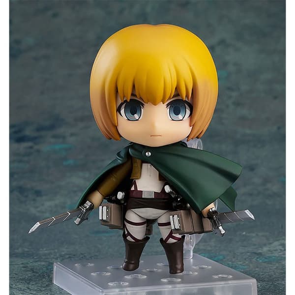 Good Smile Company Nendoroid Armin Arlert: Survey Corps 10 Cm Attack On Titan Figure Vihreä