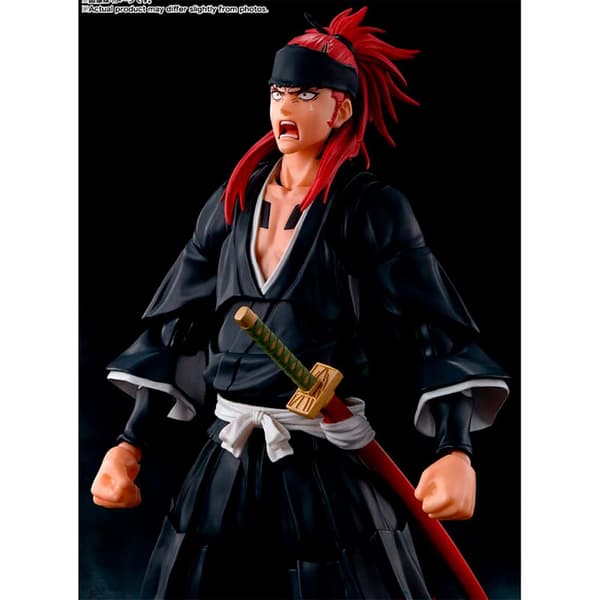 Bandai Tamashii Nations Figur S.h. Figuarts Renji Abarai 16 Cm Bleach Sort