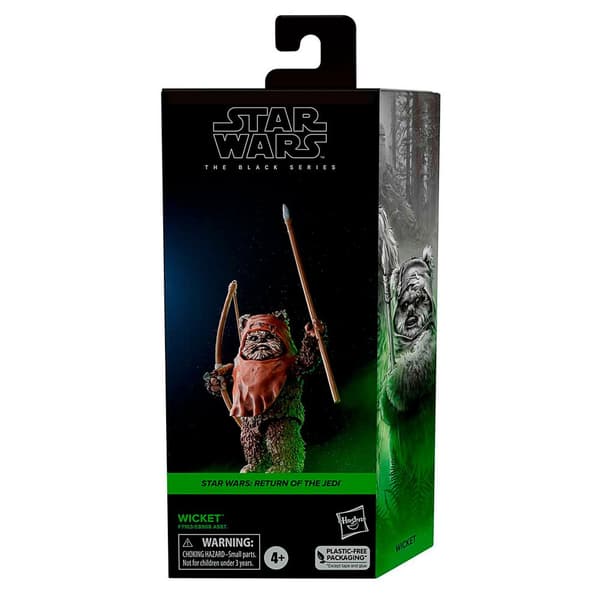Hasbro Hahmo Wicket 15 Cm Star Wars Ruskea