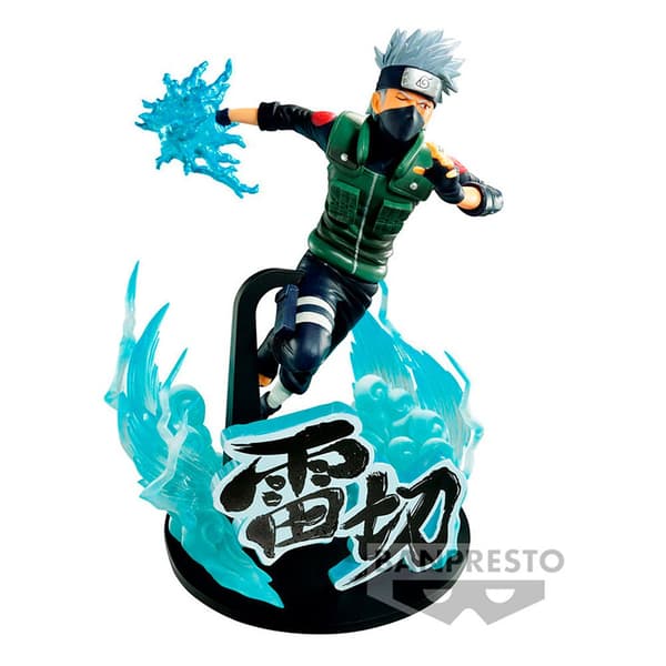 Banpresto Figur Hatake Kakashi Vibration Stars Naruto Shippuden 21 Cm Blå