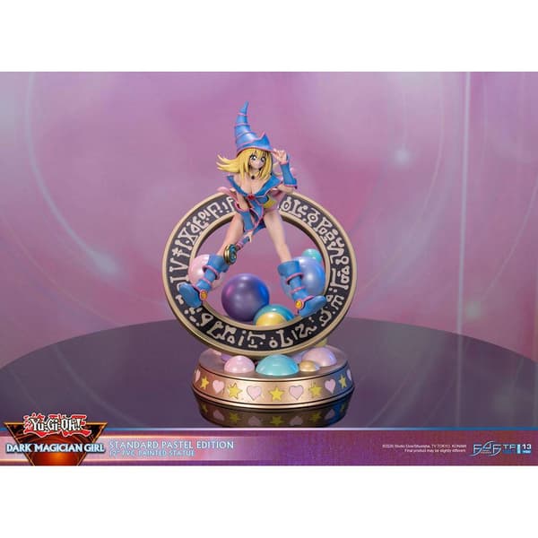 First 4 Figures Staty Pvc Dark Magician Girl Standard Pastel Edition 30 Cm Yu-gi-oh Flerfärgad