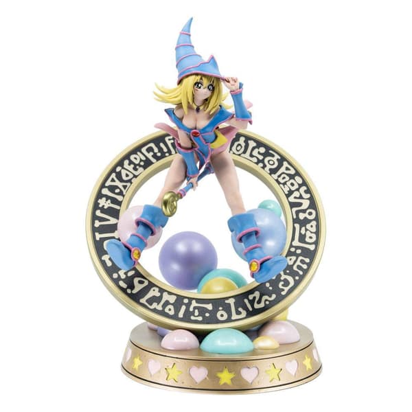 First 4 Figures Staty Pvc Dark Magician Girl Standard Pastel Edition 30 Cm Yu-gi-oh Flerfärgad