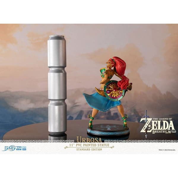 First 4 Figures Legenden Om Zelda-statuen Pvc Urbosa Standard Edition 27 Cm Gylden