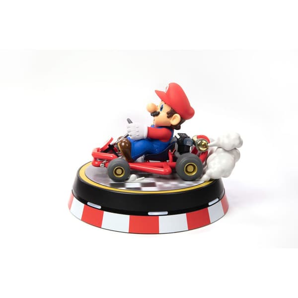 First 4 Figures Samlerudgave Mario 22 Cm Super Mario Statue Rød