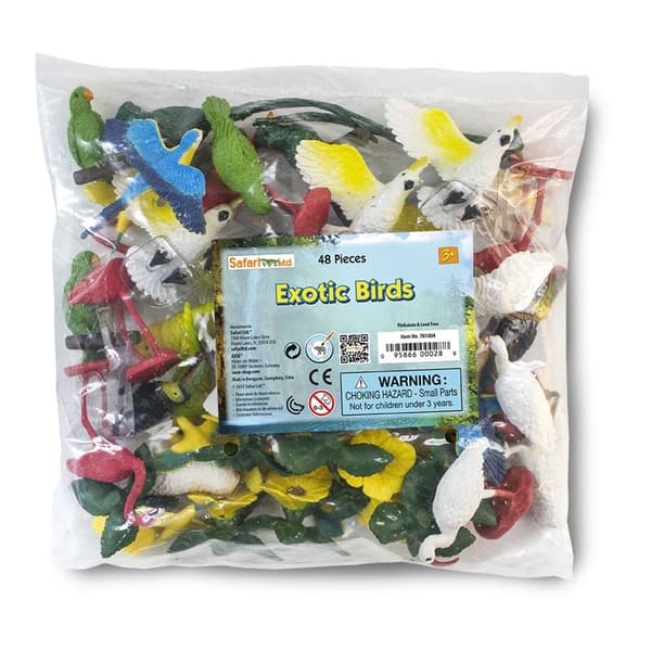Safari Ltd Exotic Birds Bulk Bag Figure