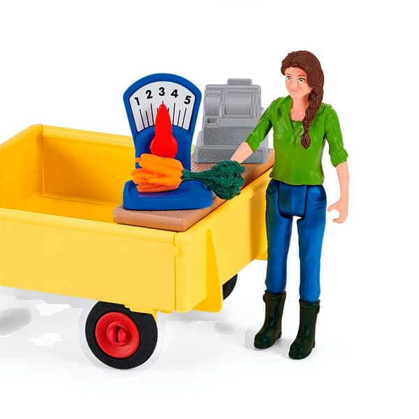 Schleich Støttelse Landbrugs Farm World 42528 Mobil Flerfarvet