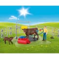 Miniatyrbild 6 av 8: Schleich Happy Cow Wash Figur Farm World Flerfärgad