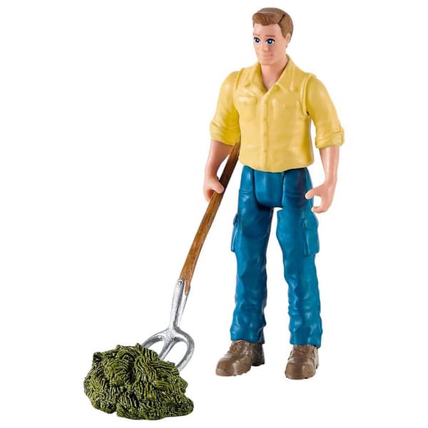 Schleich Happy Cow Wash Figur Farm World Flerfärgad