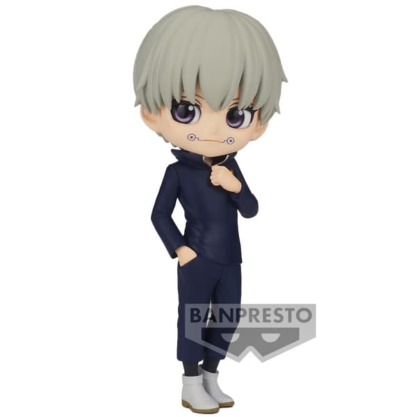 Bandai Qposket Figur Jujutsu Kaisen Toge Inumaki Ver A Grå