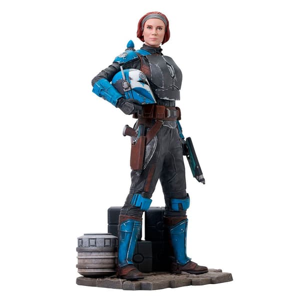 Star Wars Milstolpar Figur The Mandalorian Bo Katan Brun