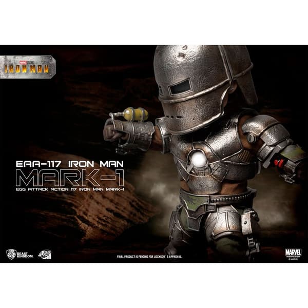 Marvel Avengers Mark I Figur Iron Man Svart