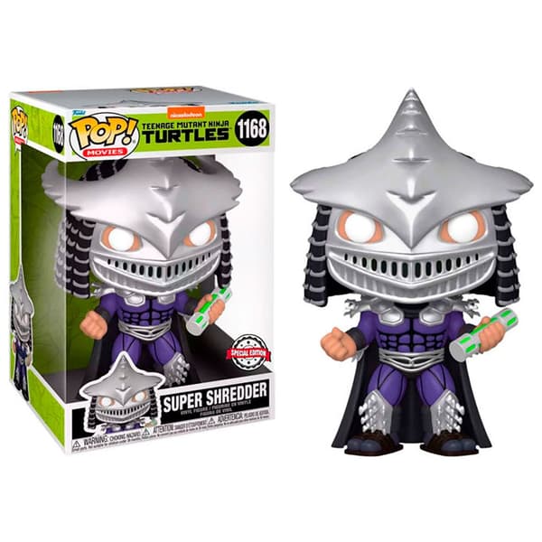 Funko Ninja Sköldpaddor Figur Super Shredder Exclusive 25 Centimeter Flerfärgad