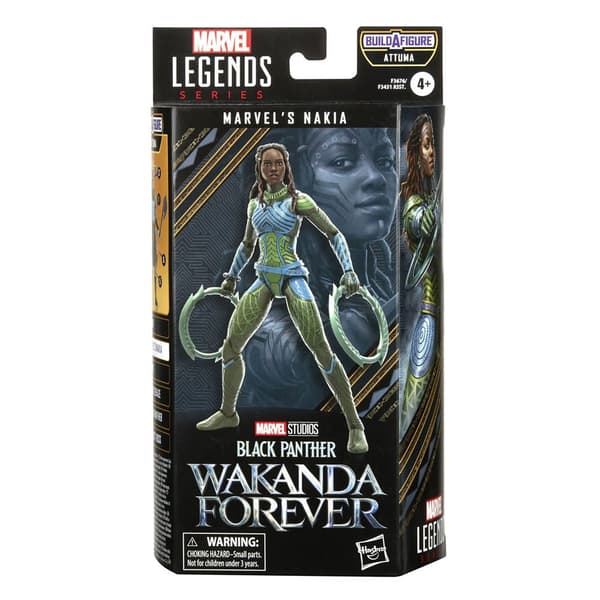 Marvel Legends-sarjan Hahmo Black Panther Wakanda Forever Nakia Monivärinen