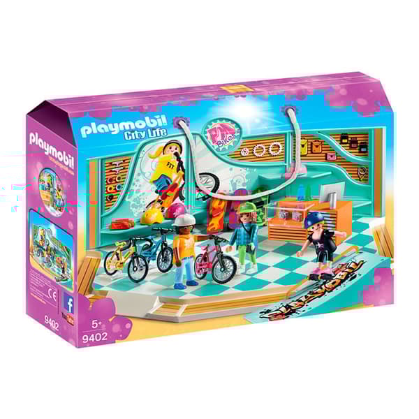 Playmobil Ja Polkupyöräkauppa Skate Monivärinen