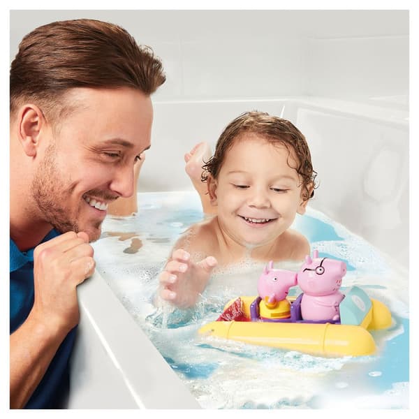Bizak Aquatico Dæk Og Rutsjebaner Peppa Pig Patin Gul