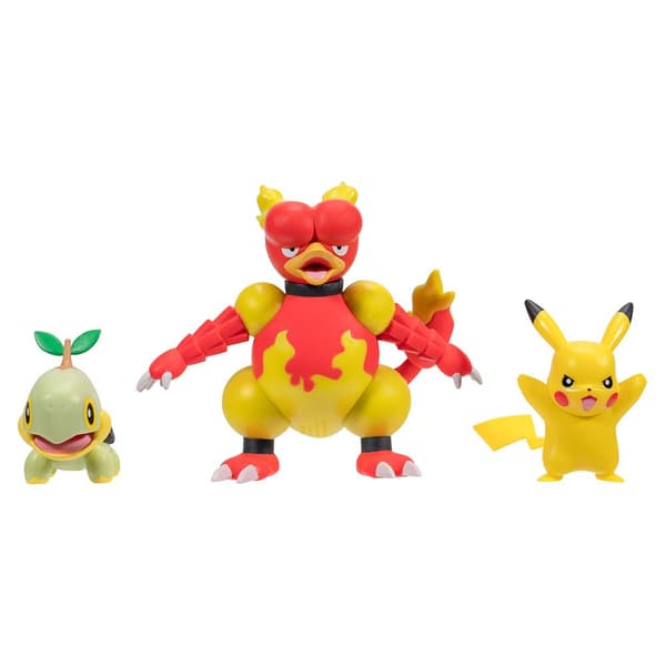 Bizak Valikoima Pokemon Multipack 3 Keltainen